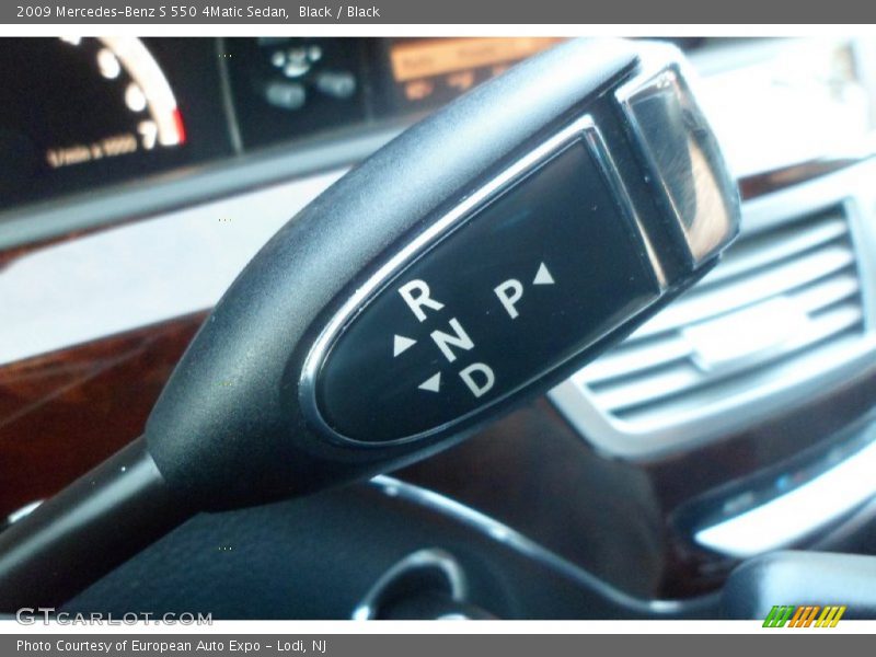 Black / Black 2009 Mercedes-Benz S 550 4Matic Sedan