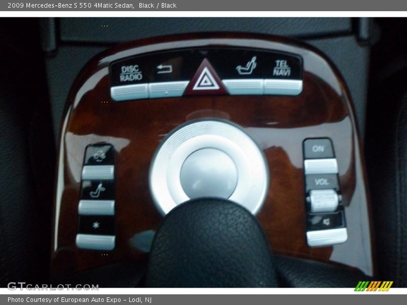 Black / Black 2009 Mercedes-Benz S 550 4Matic Sedan