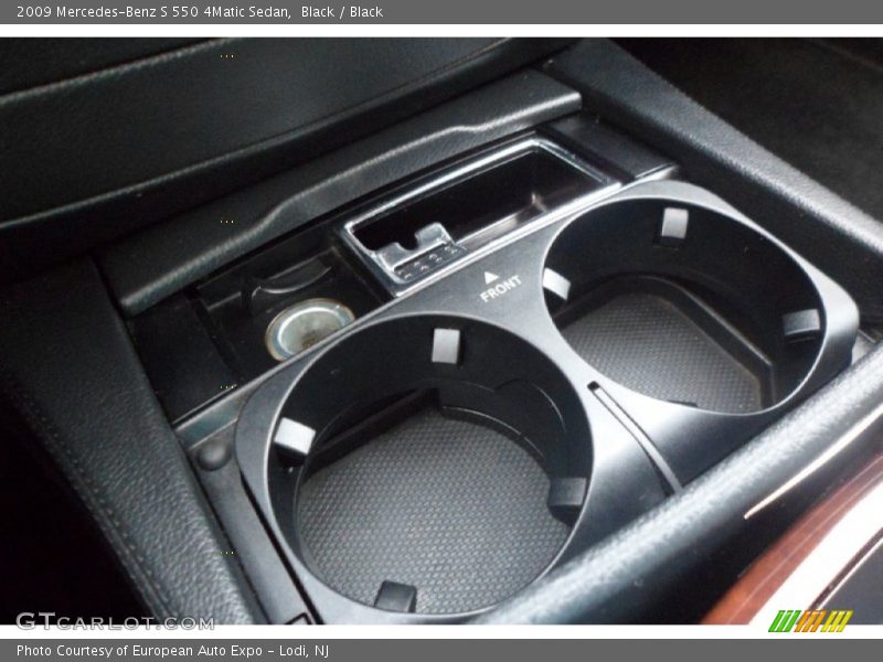 Black / Black 2009 Mercedes-Benz S 550 4Matic Sedan