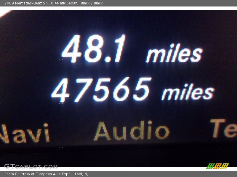 Black / Black 2009 Mercedes-Benz S 550 4Matic Sedan
