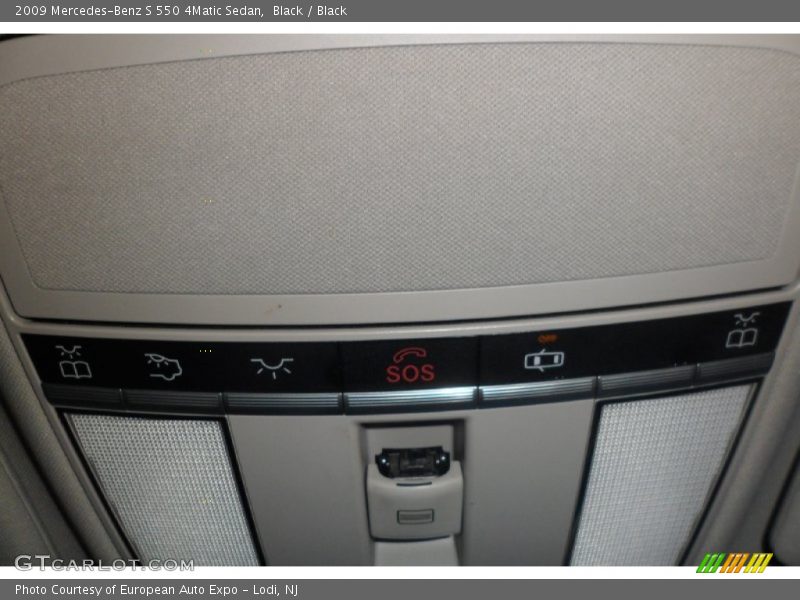 Black / Black 2009 Mercedes-Benz S 550 4Matic Sedan