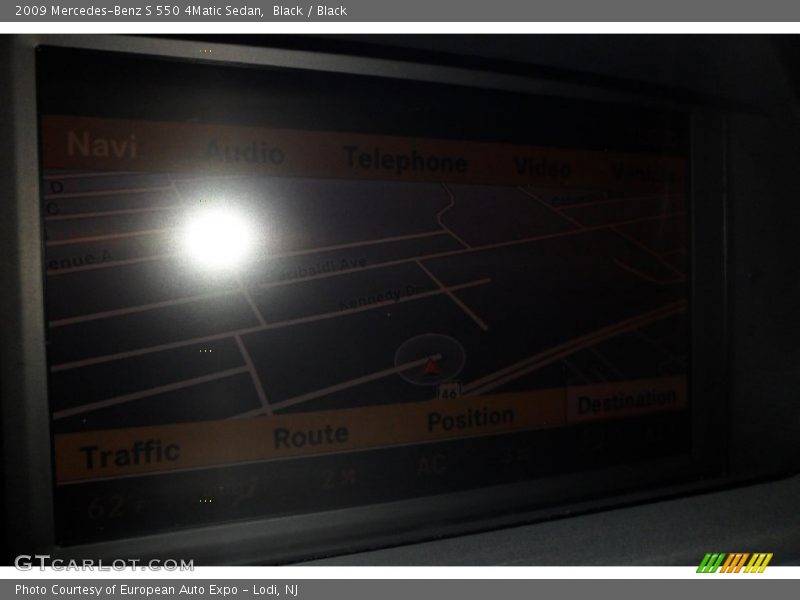 Black / Black 2009 Mercedes-Benz S 550 4Matic Sedan