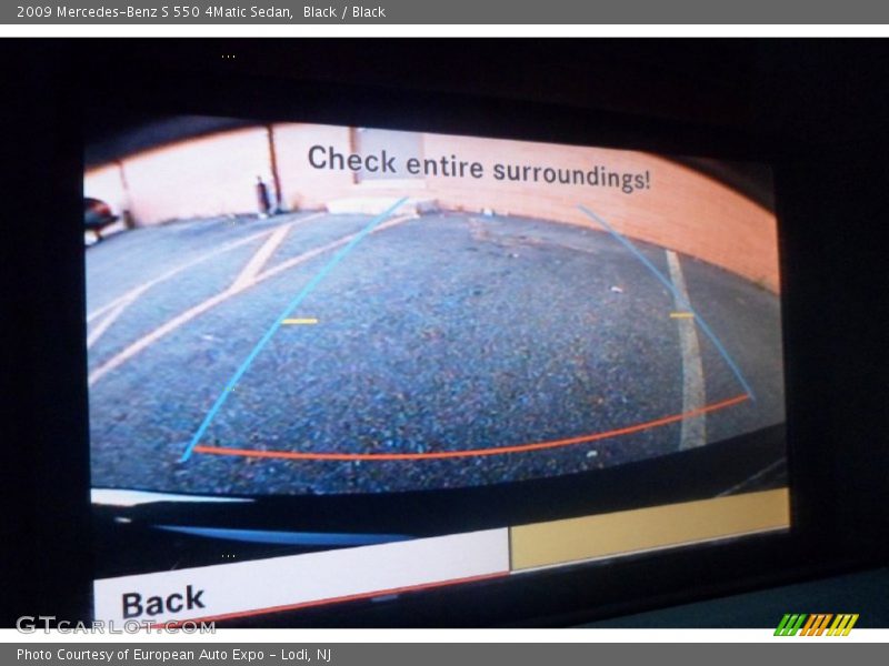Black / Black 2009 Mercedes-Benz S 550 4Matic Sedan