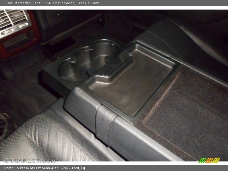 Black / Black 2009 Mercedes-Benz S 550 4Matic Sedan