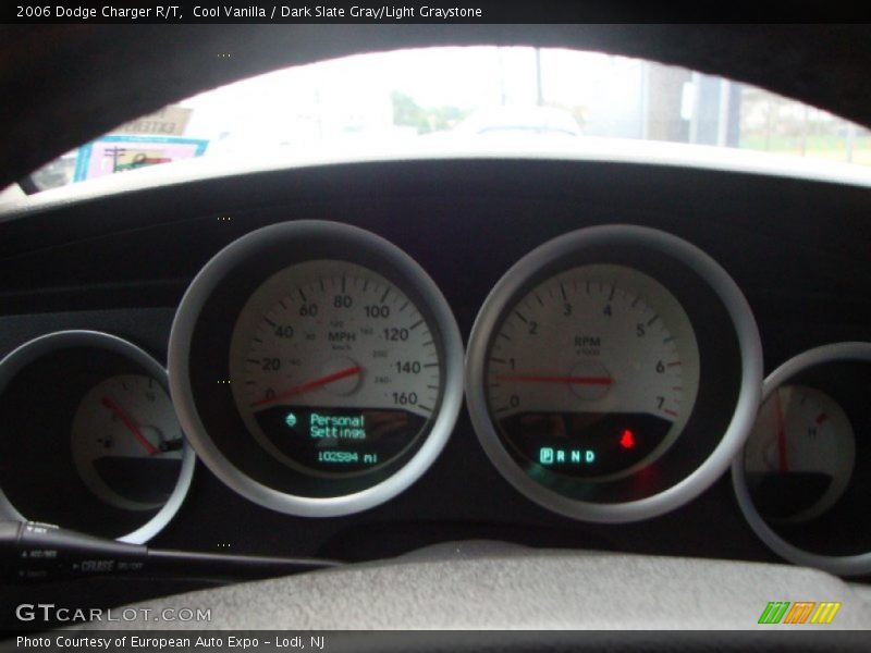 Cool Vanilla / Dark Slate Gray/Light Graystone 2006 Dodge Charger R/T