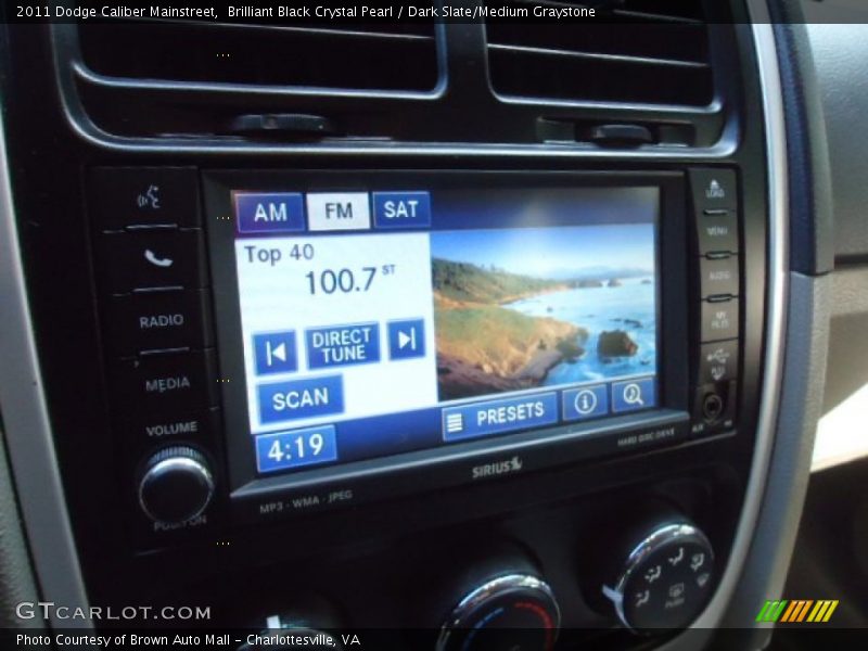 Brilliant Black Crystal Pearl / Dark Slate/Medium Graystone 2011 Dodge Caliber Mainstreet