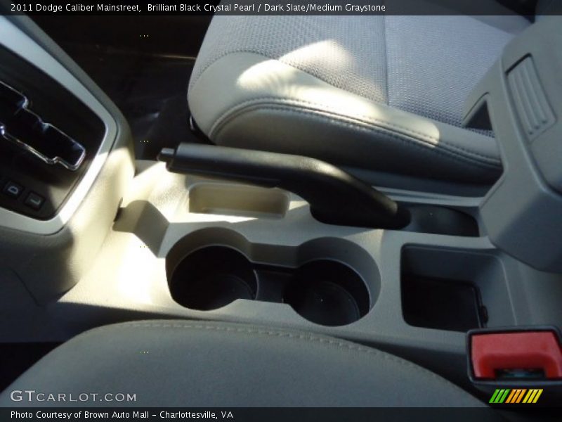 Brilliant Black Crystal Pearl / Dark Slate/Medium Graystone 2011 Dodge Caliber Mainstreet