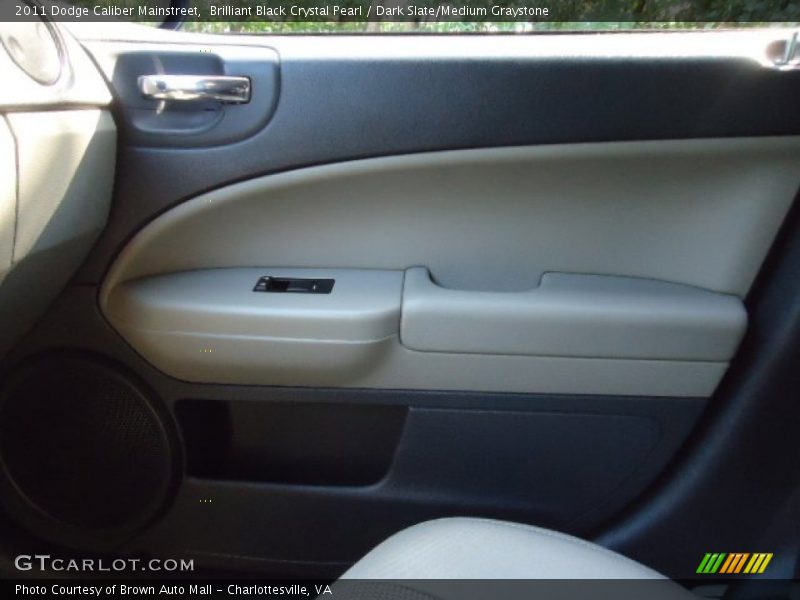 Brilliant Black Crystal Pearl / Dark Slate/Medium Graystone 2011 Dodge Caliber Mainstreet