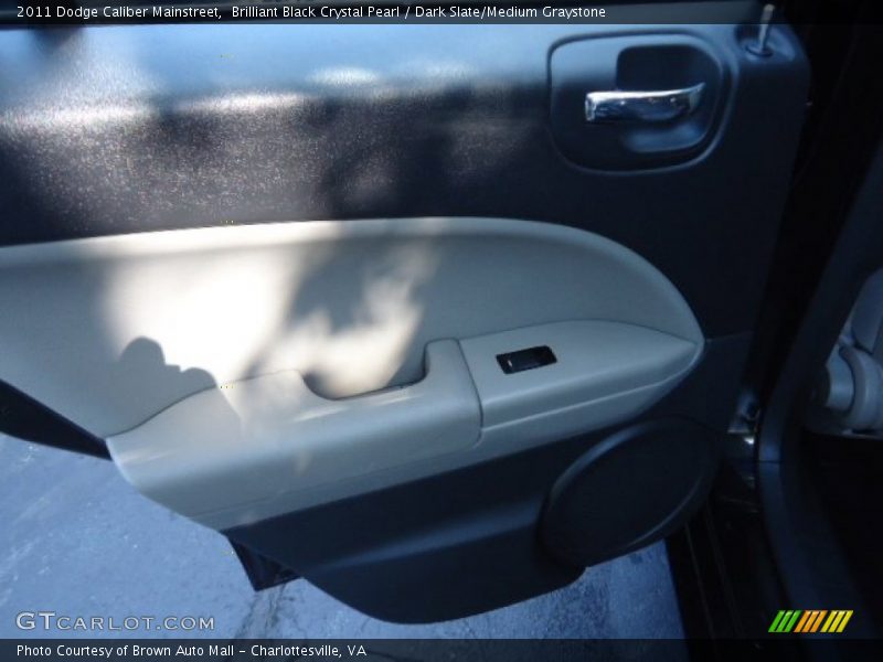Brilliant Black Crystal Pearl / Dark Slate/Medium Graystone 2011 Dodge Caliber Mainstreet