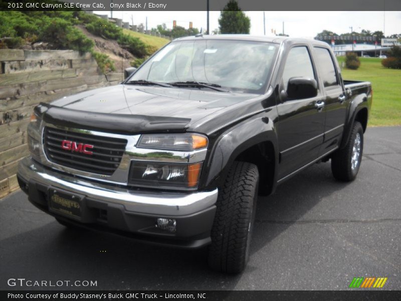 Onyx Black / Ebony 2012 GMC Canyon SLE Crew Cab