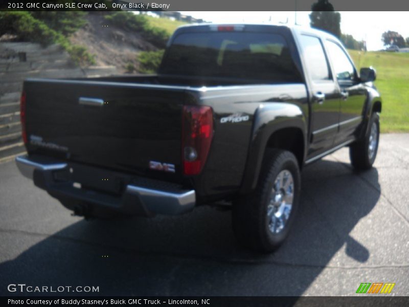 Onyx Black / Ebony 2012 GMC Canyon SLE Crew Cab