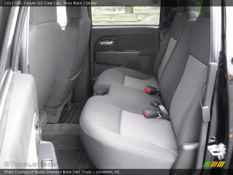 Onyx Black / Ebony 2012 GMC Canyon SLE Crew Cab