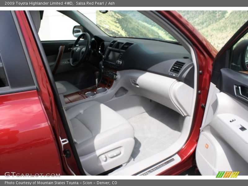 Salsa Red Pearl / Ash 2009 Toyota Highlander Limited 4WD