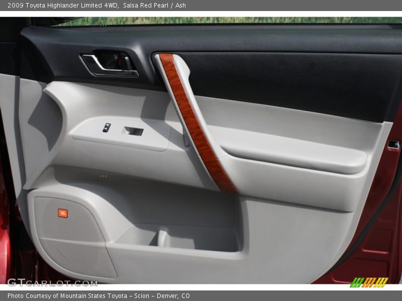 Salsa Red Pearl / Ash 2009 Toyota Highlander Limited 4WD