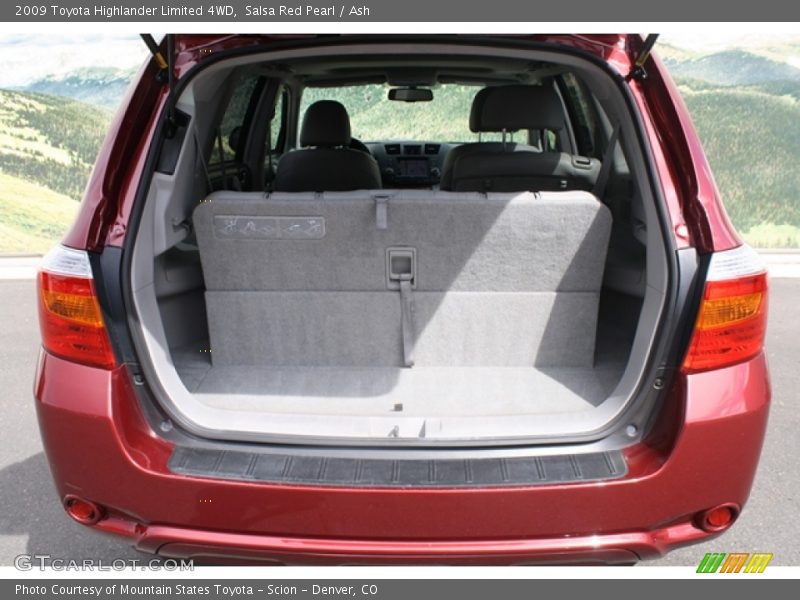 Salsa Red Pearl / Ash 2009 Toyota Highlander Limited 4WD