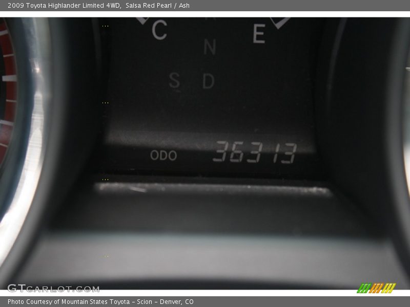 Salsa Red Pearl / Ash 2009 Toyota Highlander Limited 4WD