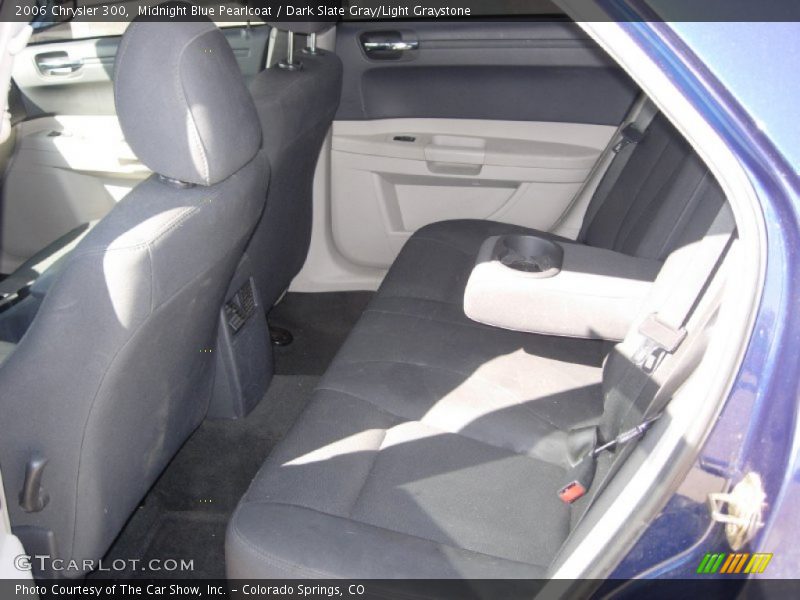 Midnight Blue Pearlcoat / Dark Slate Gray/Light Graystone 2006 Chrysler 300