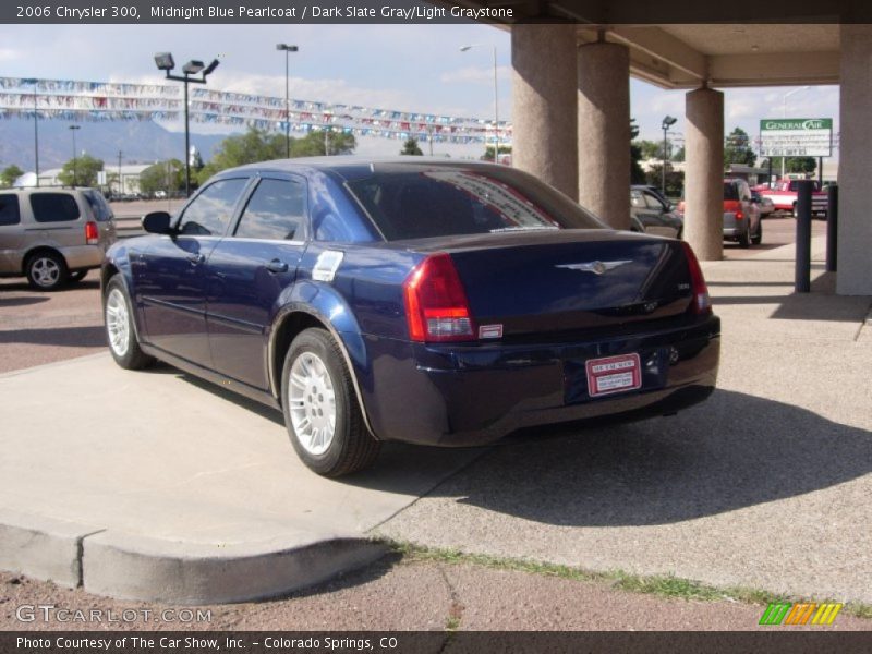 Midnight Blue Pearlcoat / Dark Slate Gray/Light Graystone 2006 Chrysler 300