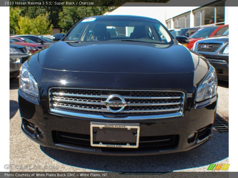 Super Black / Charcoal 2010 Nissan Maxima 3.5 S