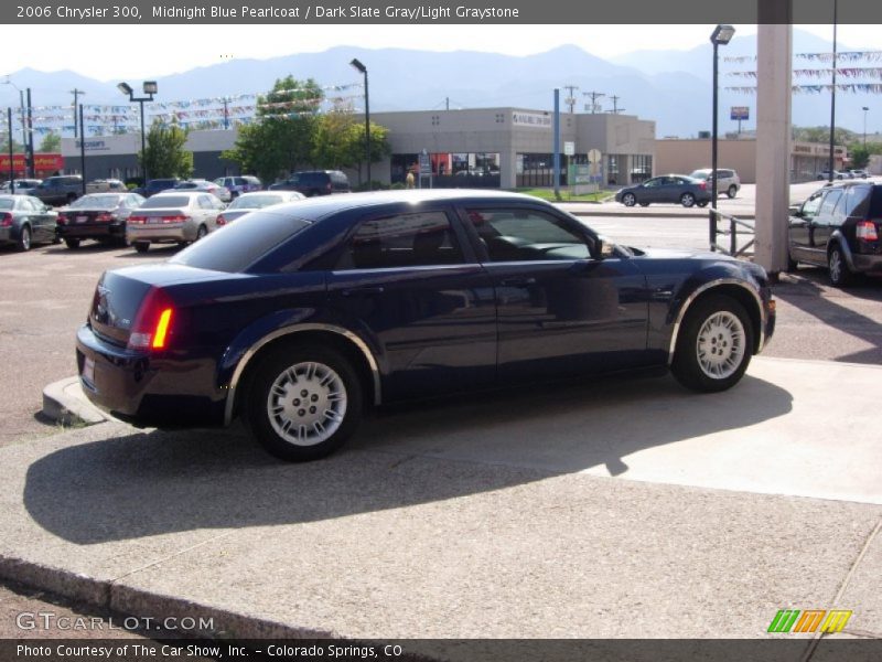 Midnight Blue Pearlcoat / Dark Slate Gray/Light Graystone 2006 Chrysler 300