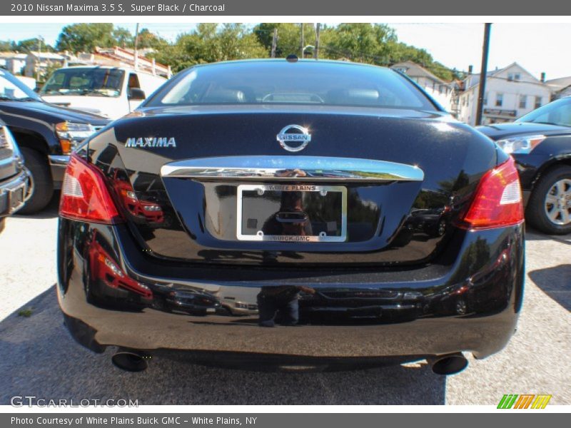 Super Black / Charcoal 2010 Nissan Maxima 3.5 S