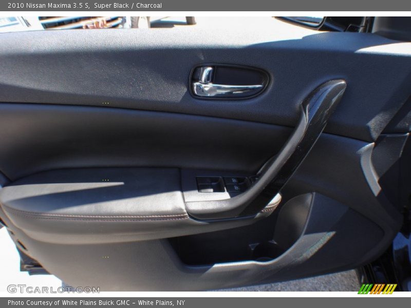 Super Black / Charcoal 2010 Nissan Maxima 3.5 S