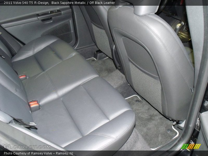 Black Sapphire Metallic / Off Black Leather 2011 Volvo S40 T5 R-Design