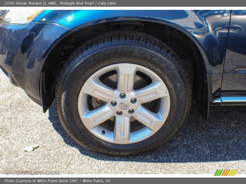 Midnight Blue Pearl / Cafe Latte 2006 Nissan Murano SL AWD