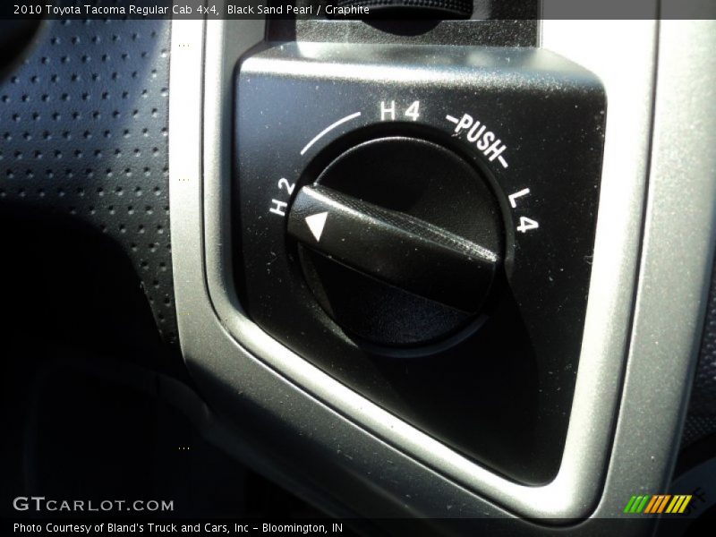 Black Sand Pearl / Graphite 2010 Toyota Tacoma Regular Cab 4x4