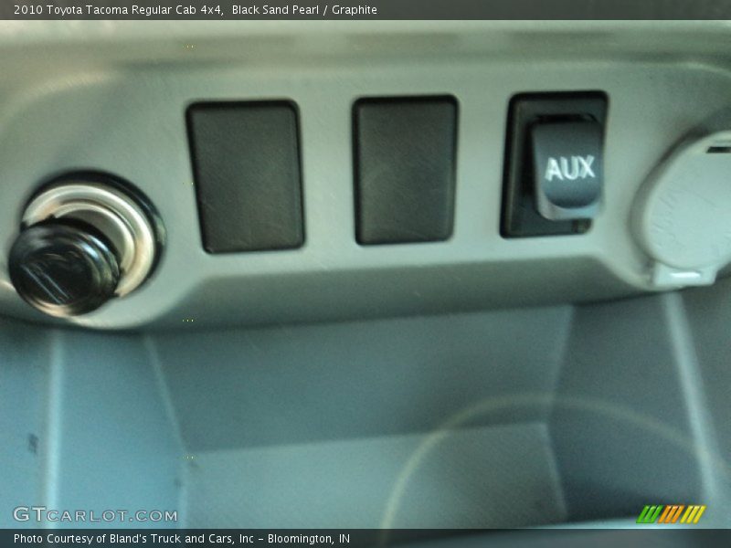 Black Sand Pearl / Graphite 2010 Toyota Tacoma Regular Cab 4x4