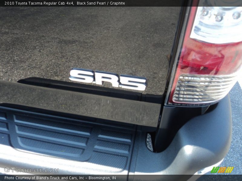 Black Sand Pearl / Graphite 2010 Toyota Tacoma Regular Cab 4x4