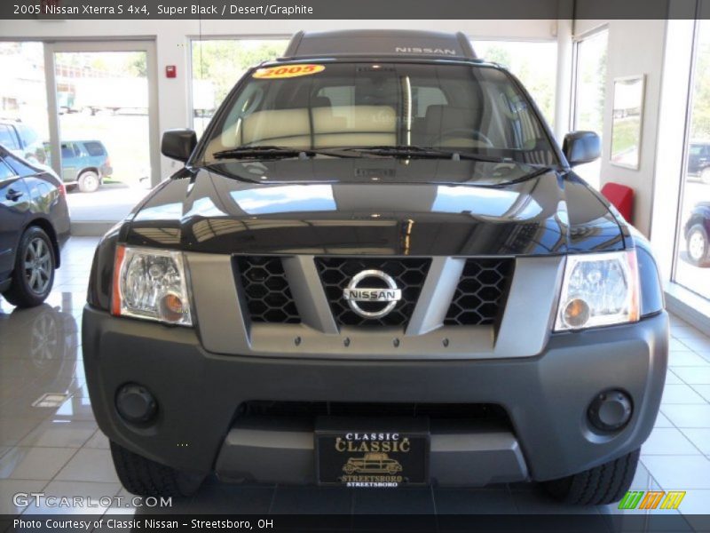 Super Black / Desert/Graphite 2005 Nissan Xterra S 4x4