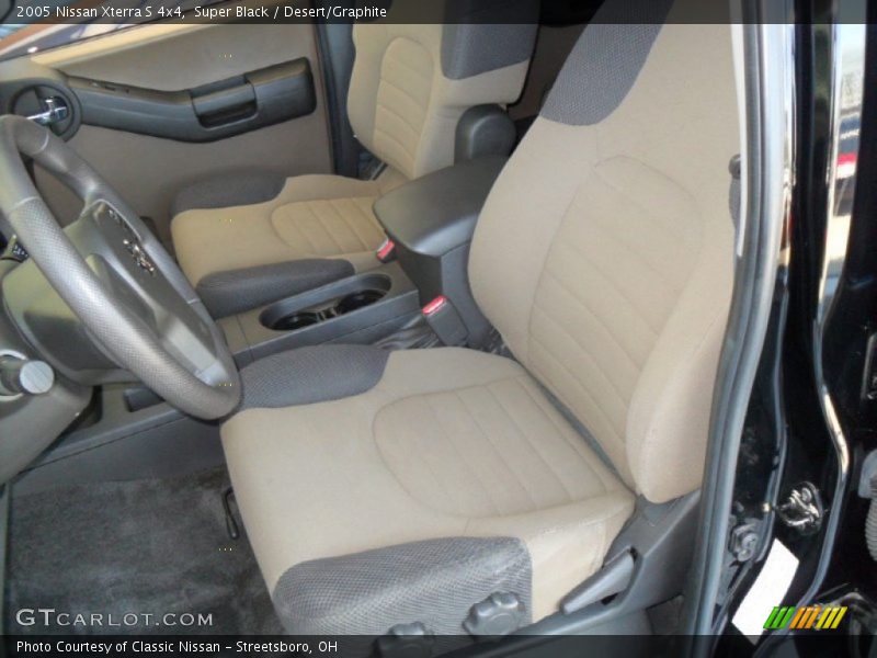 Super Black / Desert/Graphite 2005 Nissan Xterra S 4x4