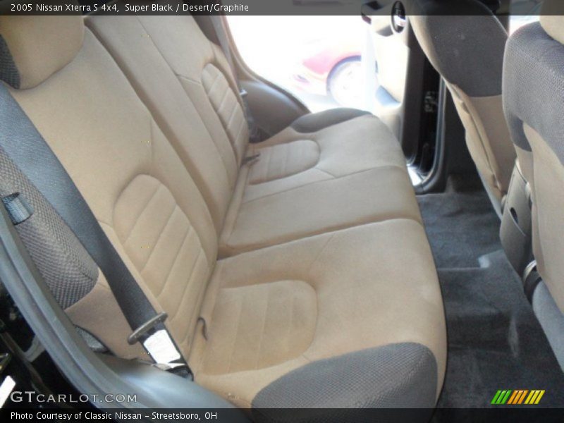 Super Black / Desert/Graphite 2005 Nissan Xterra S 4x4