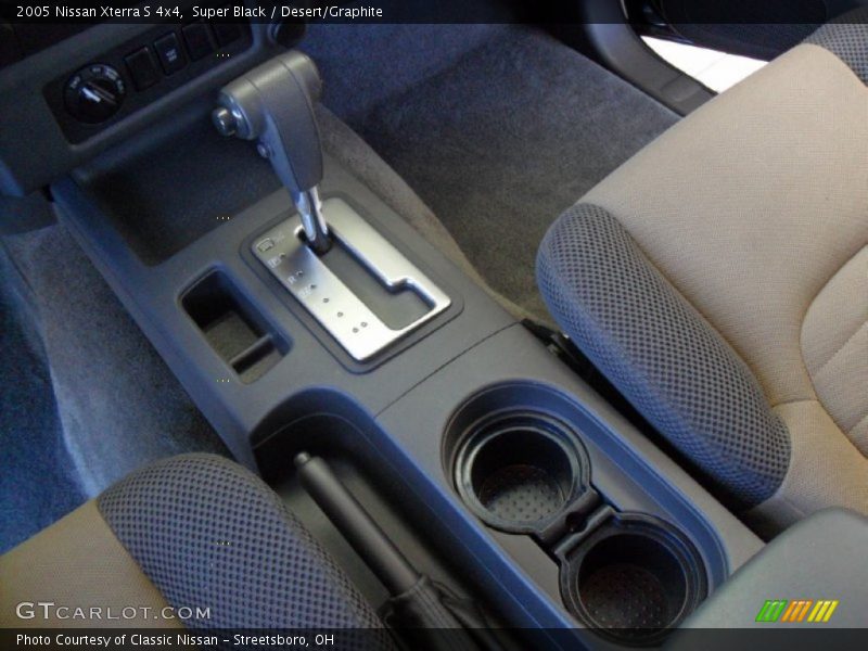Super Black / Desert/Graphite 2005 Nissan Xterra S 4x4