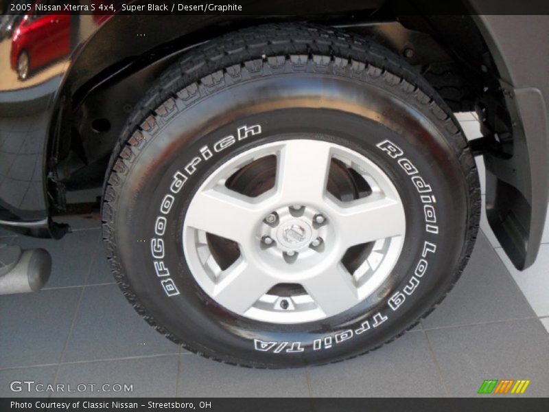 Super Black / Desert/Graphite 2005 Nissan Xterra S 4x4