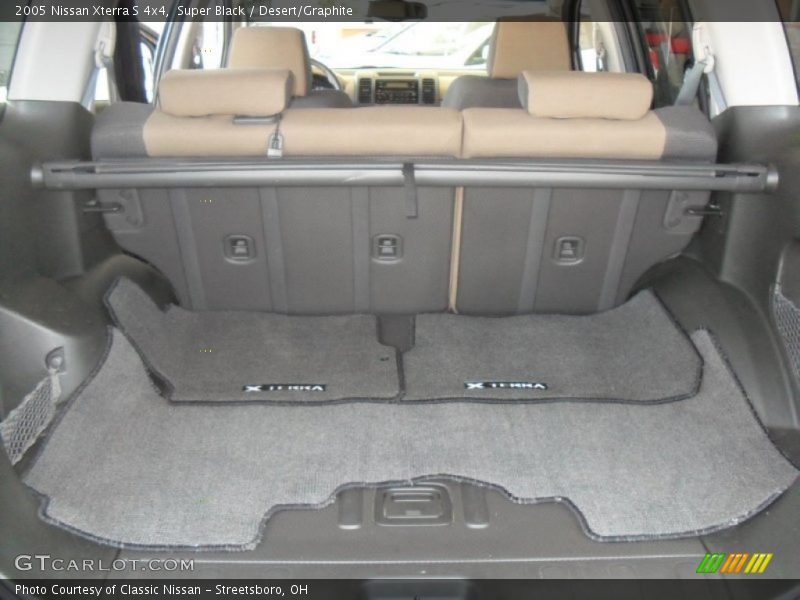 Super Black / Desert/Graphite 2005 Nissan Xterra S 4x4