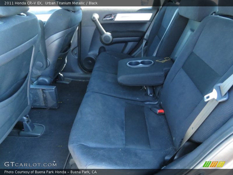 Urban Titanium Metallic / Black 2011 Honda CR-V EX