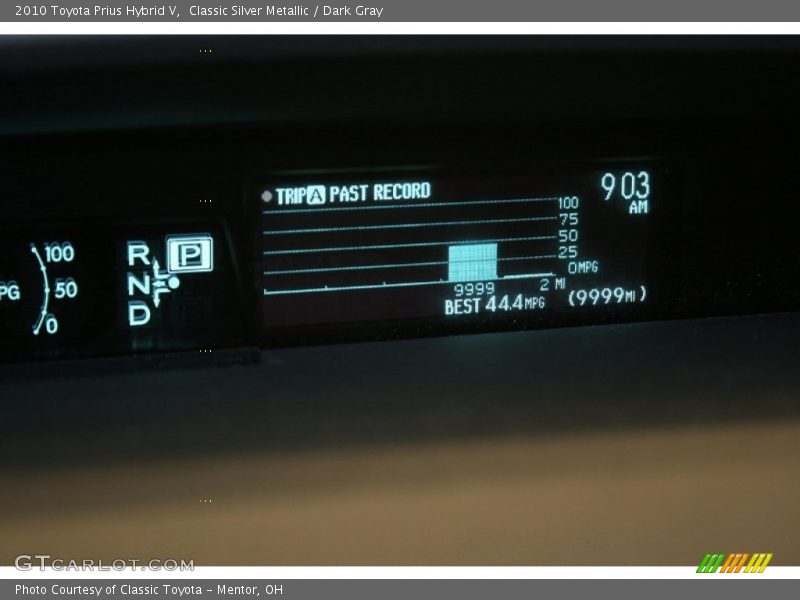 Classic Silver Metallic / Dark Gray 2010 Toyota Prius Hybrid V