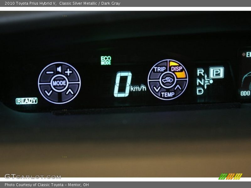 Classic Silver Metallic / Dark Gray 2010 Toyota Prius Hybrid V