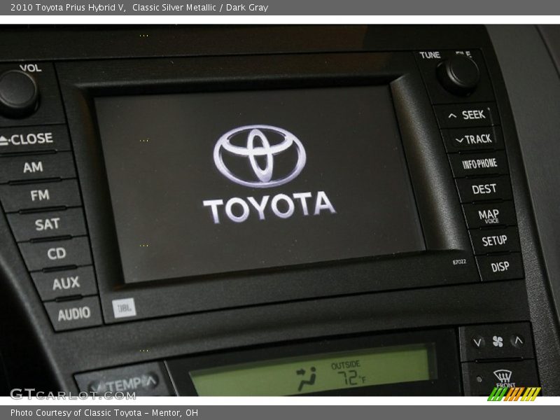 Classic Silver Metallic / Dark Gray 2010 Toyota Prius Hybrid V