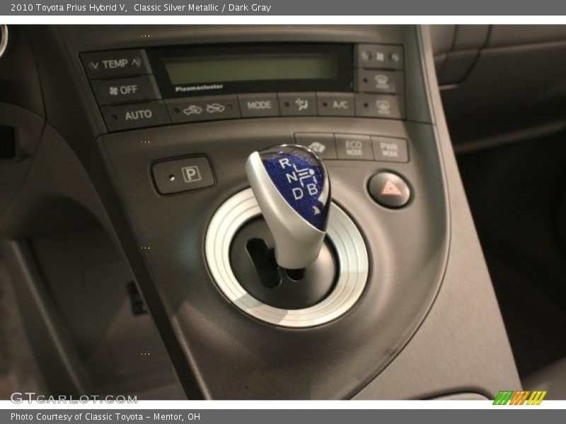 Classic Silver Metallic / Dark Gray 2010 Toyota Prius Hybrid V
