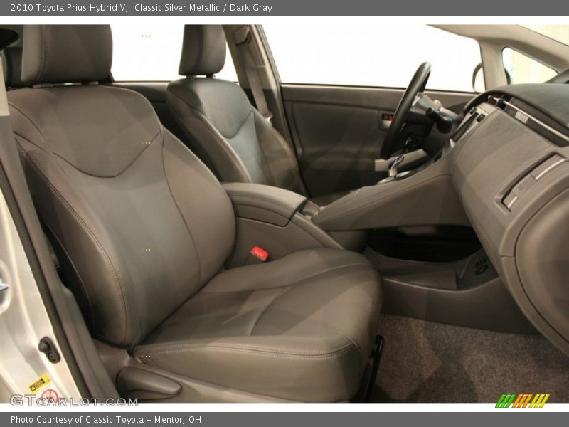 Classic Silver Metallic / Dark Gray 2010 Toyota Prius Hybrid V