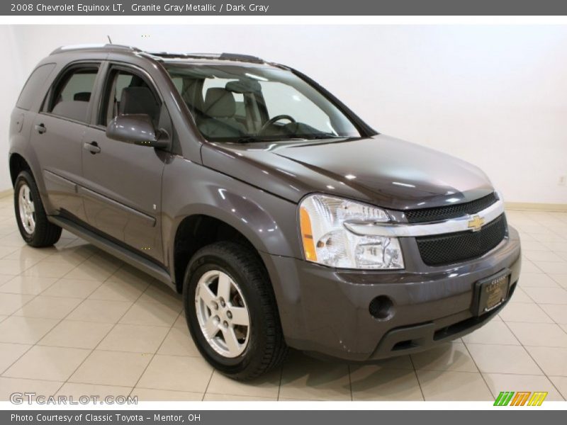 Granite Gray Metallic / Dark Gray 2008 Chevrolet Equinox LT