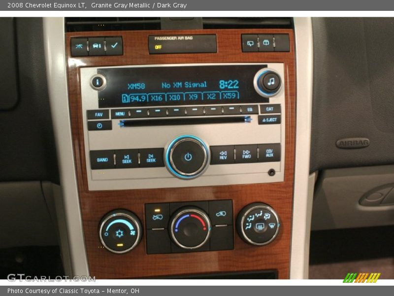 Granite Gray Metallic / Dark Gray 2008 Chevrolet Equinox LT