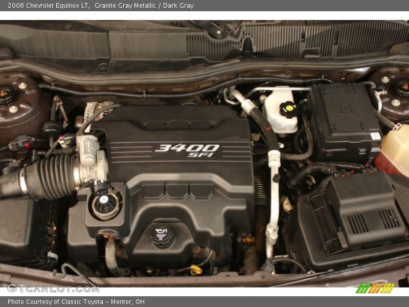 Granite Gray Metallic / Dark Gray 2008 Chevrolet Equinox LT