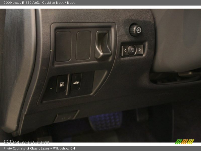 Obsidian Black / Black 2009 Lexus IS 250 AWD