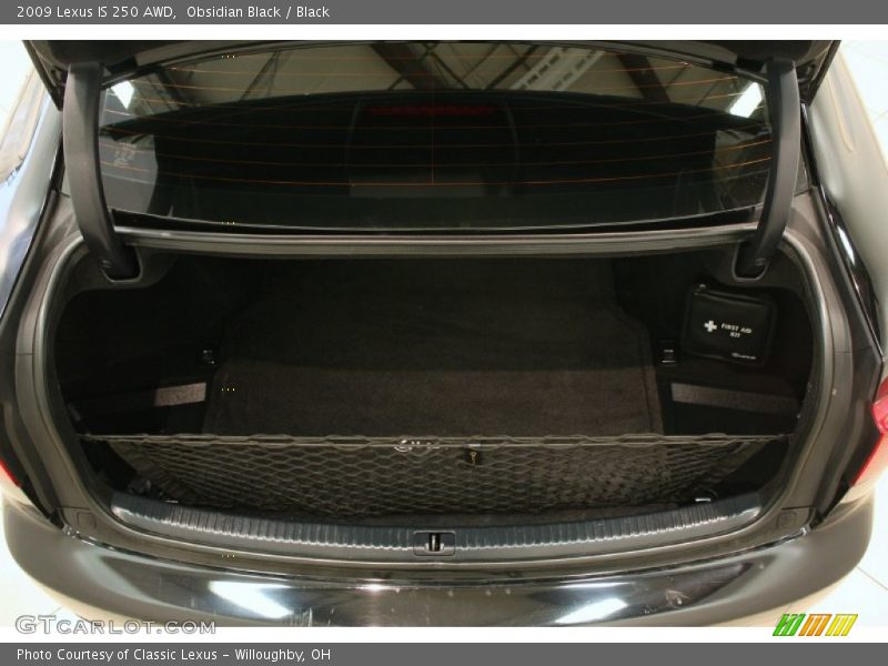 Obsidian Black / Black 2009 Lexus IS 250 AWD