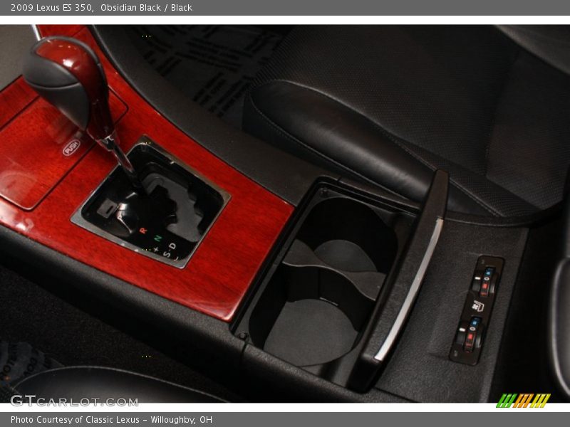 Obsidian Black / Black 2009 Lexus ES 350