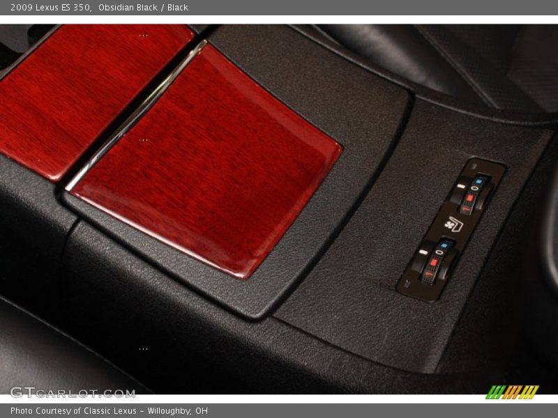 Obsidian Black / Black 2009 Lexus ES 350